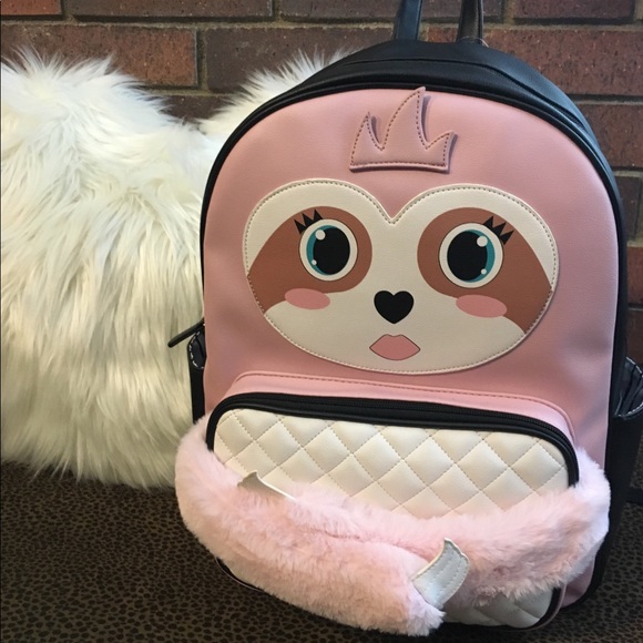 betsey johnson sloth backpack
